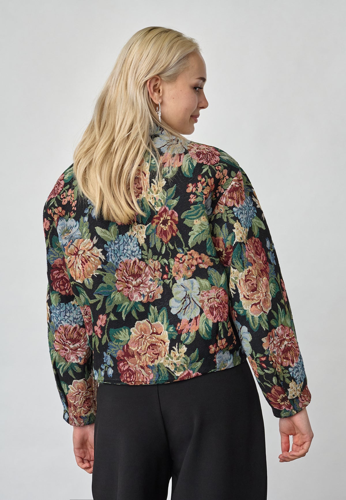 Garwin Jacket - D. Flower Jacquard