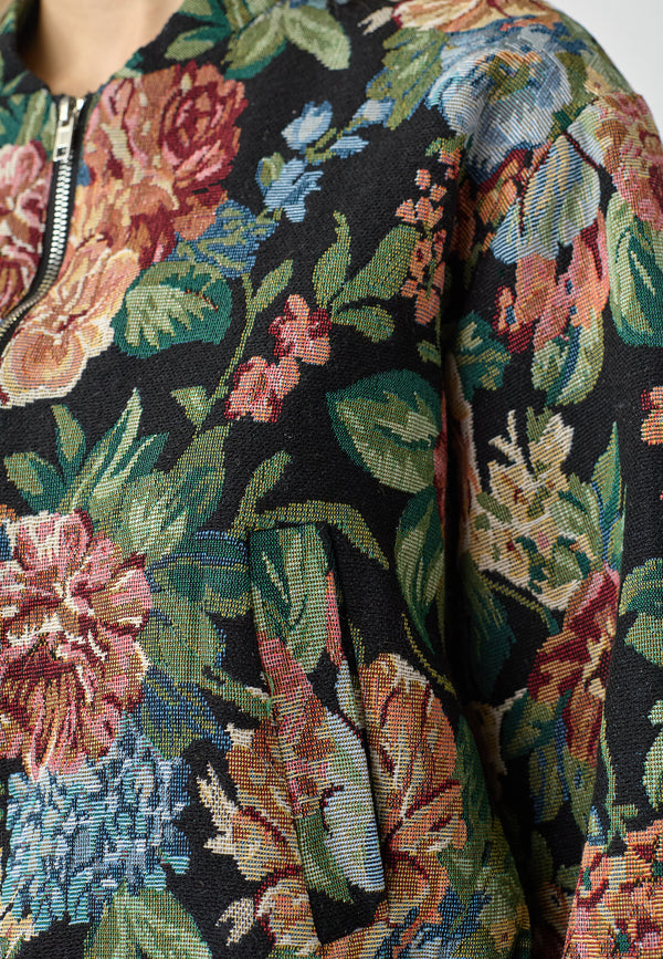 Garwin Jacket - D. Flower Jacquard