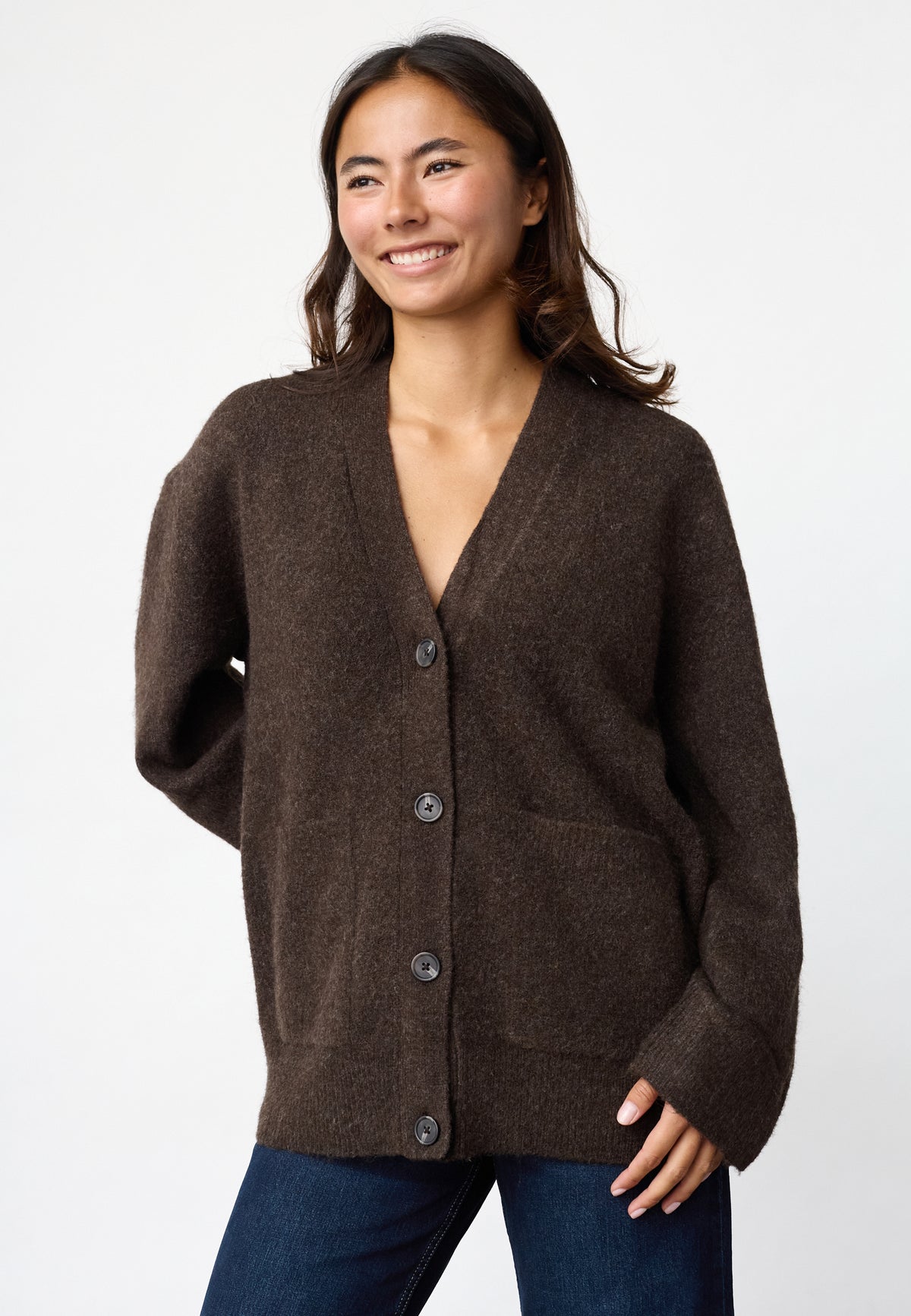Zana Cardigan - Brown