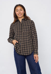 Virra Shirt - Black Check
