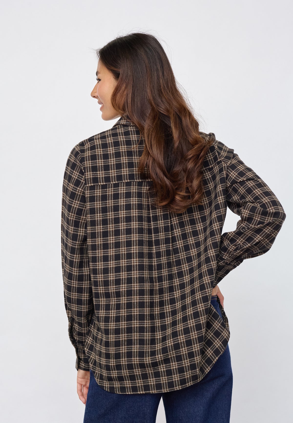 Virra Shirt - Black Check