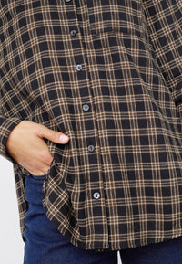 Virra Shirt - Black Check