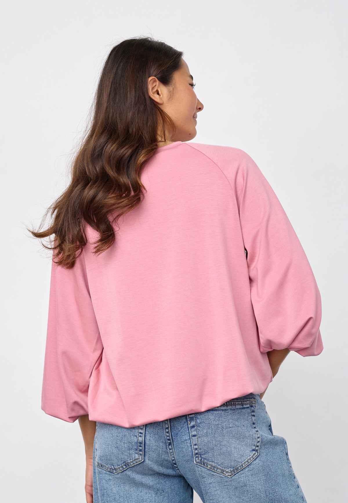 Veda Balloon Blouse - Rose