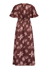 Gisela Dress - Berry Flower
