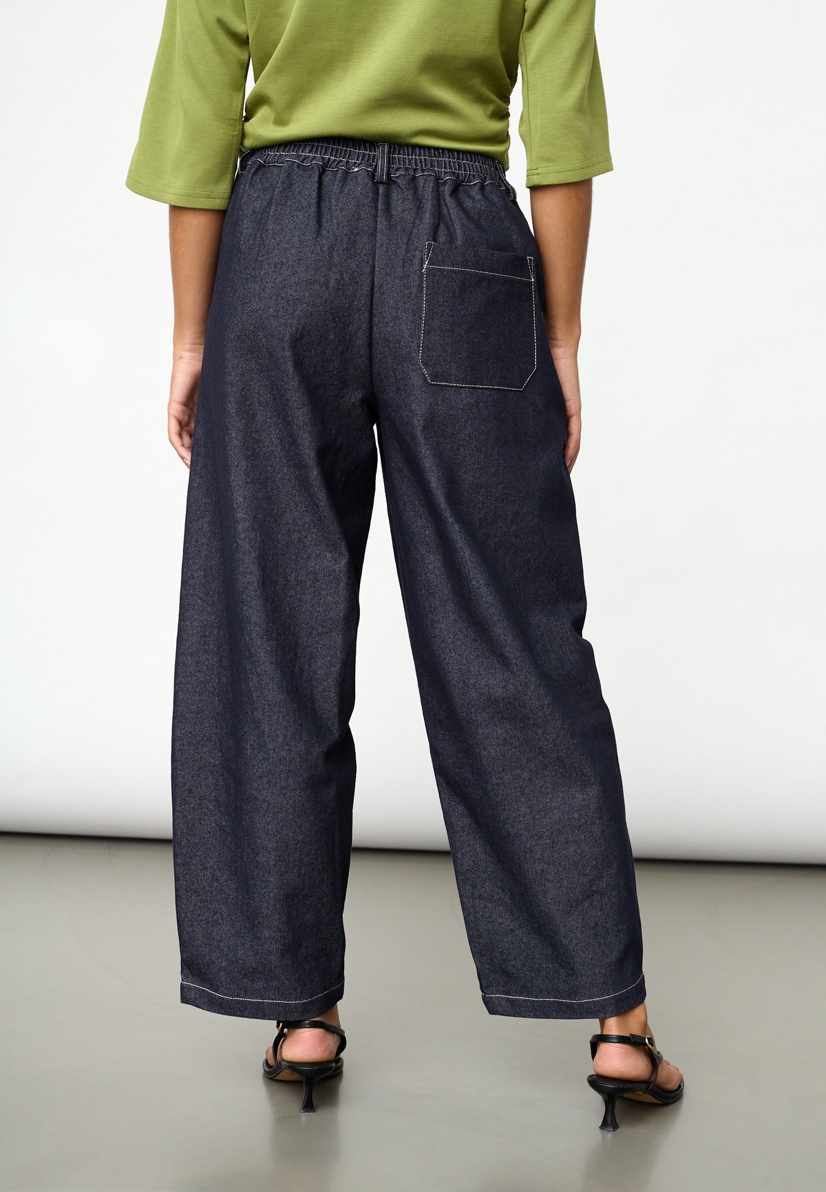 Edith Pant - Unwashed Denim