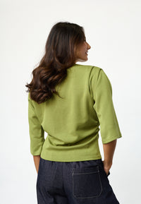 Vedo Top - Green Olive