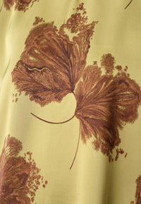 Vanessa Top - Green/Flower