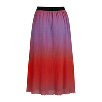 Coster Plissé Skirt Dip Dye