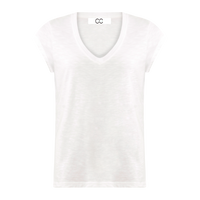 V-Neck T-shirt - White