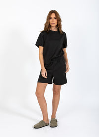 Bea Sweat Blouse - Black
