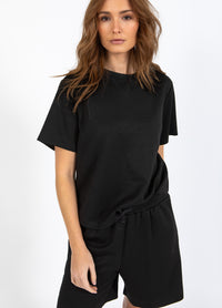 Bea Sweat Blouse - Black