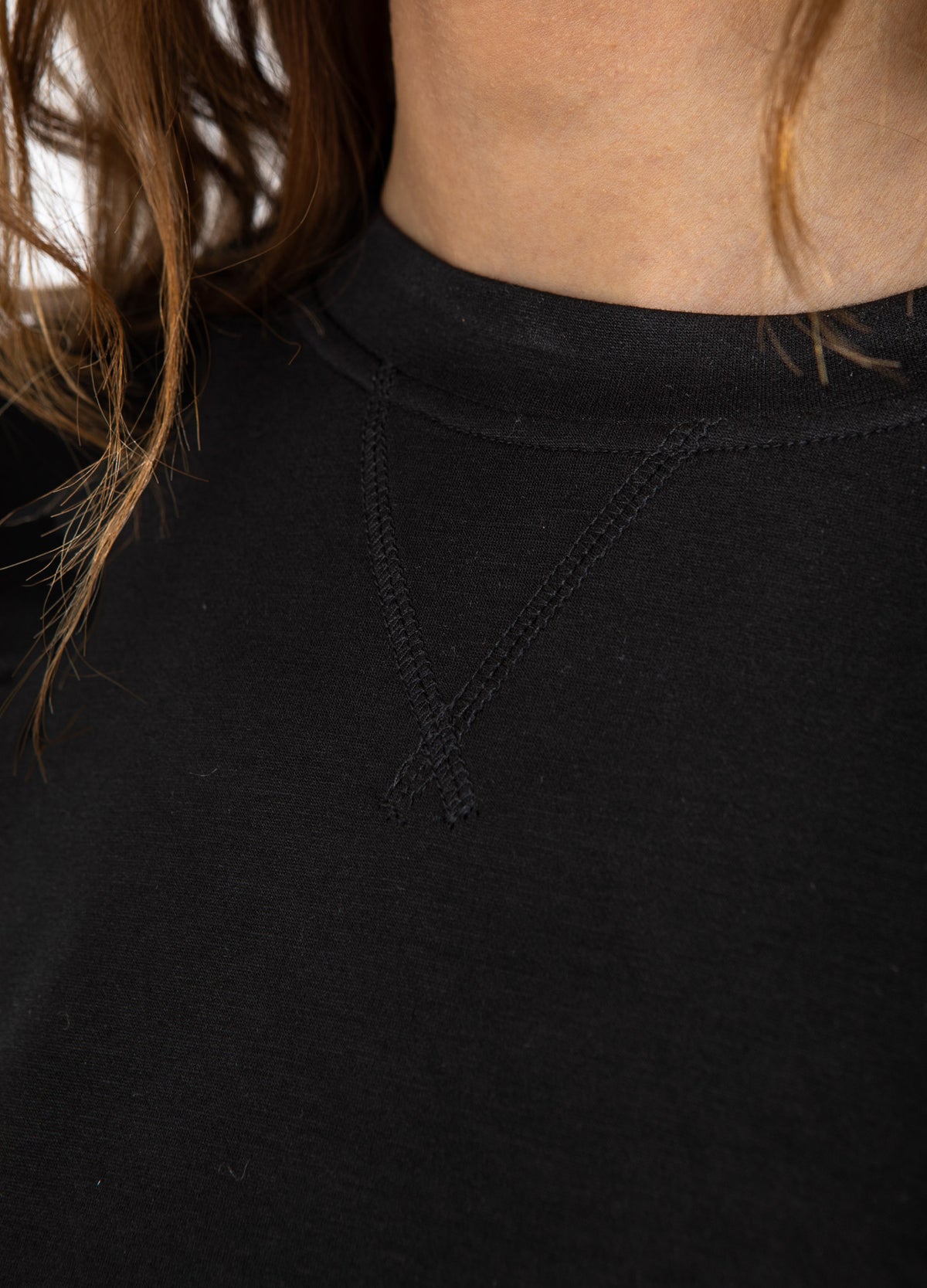 Bea Sweat Blouse - Black