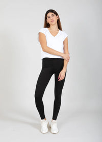 V-Neck T-shirt - White