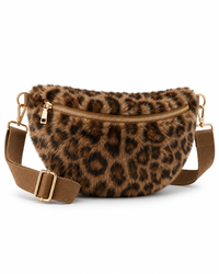 Leo Fur Bag - Camel