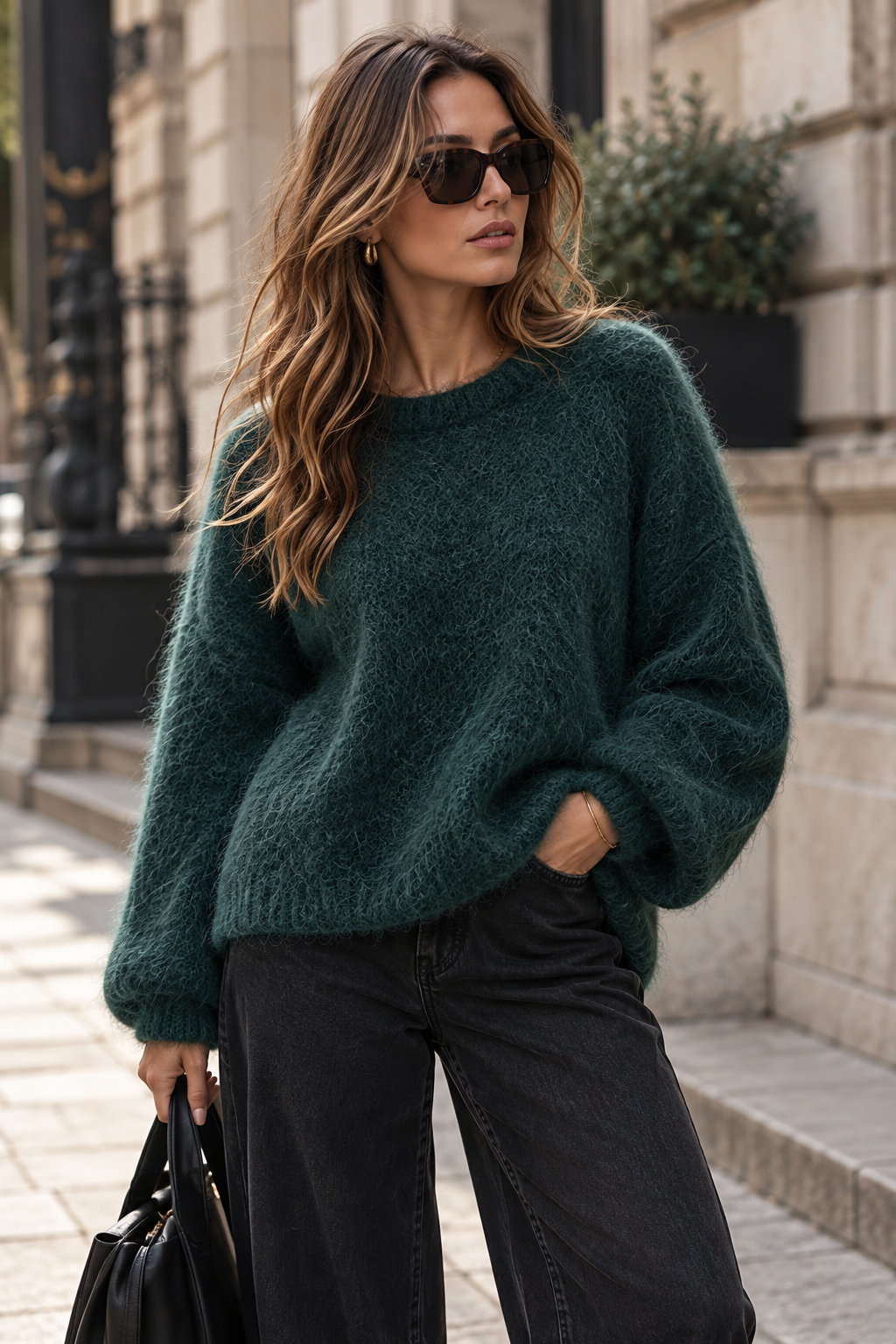 Cocoon Kid Mohair Knit – Petrol