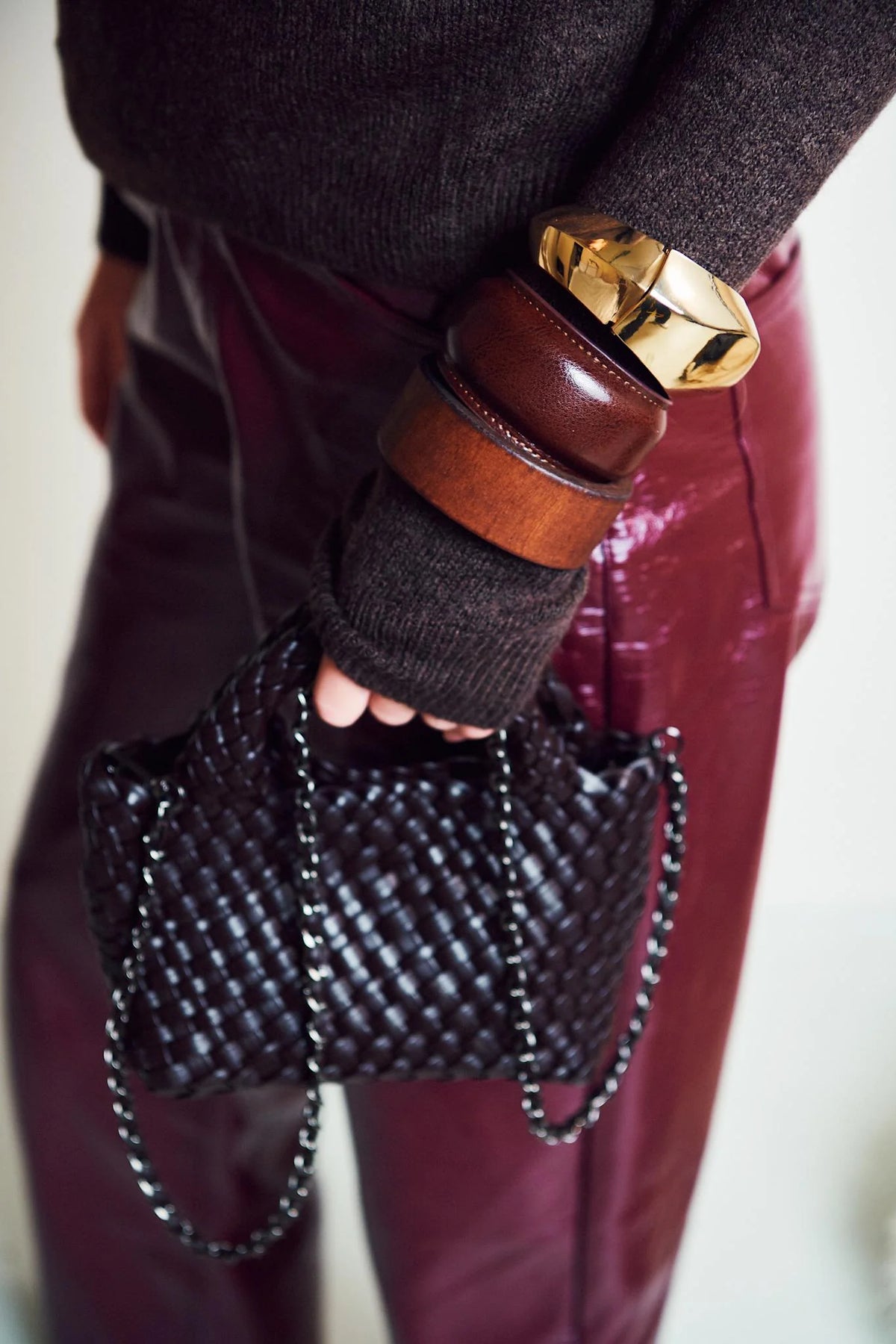 Mia Mini Bag - Brown
