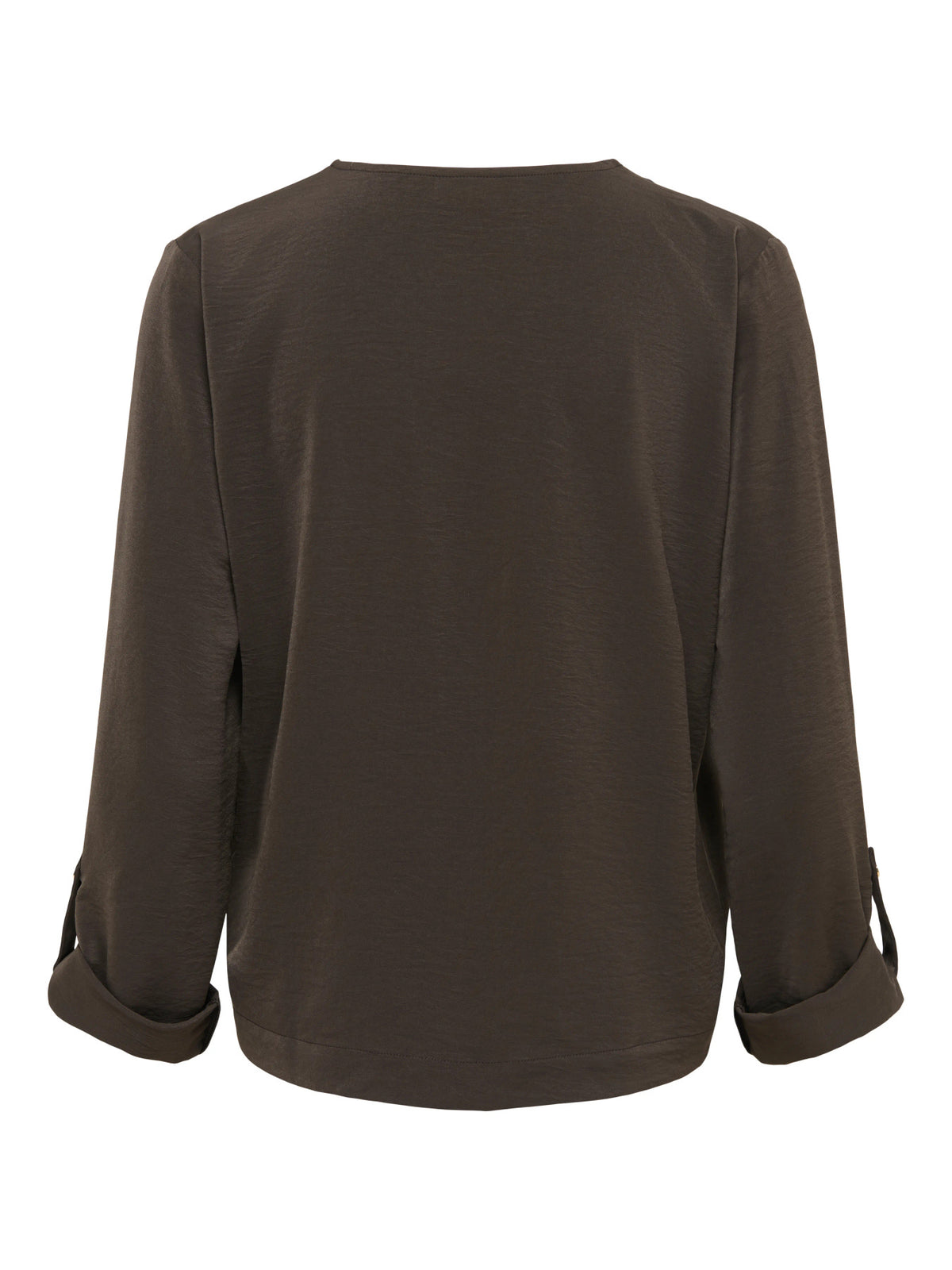Aya Button Top -  Mulch