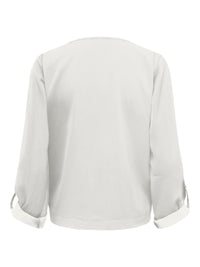 Aya Button Top - Cloud Dancer