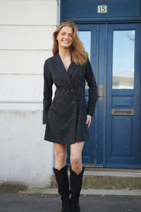 Gaf Dress - Black/Stud