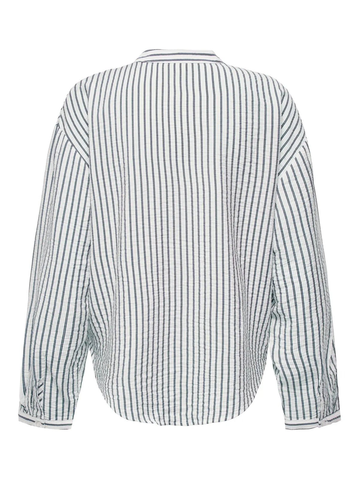 Barbara Shirt - Navy/Cloud Dancer