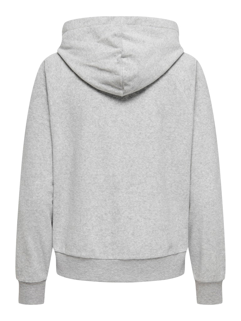 Vida Hoodie - Light Grey Melange