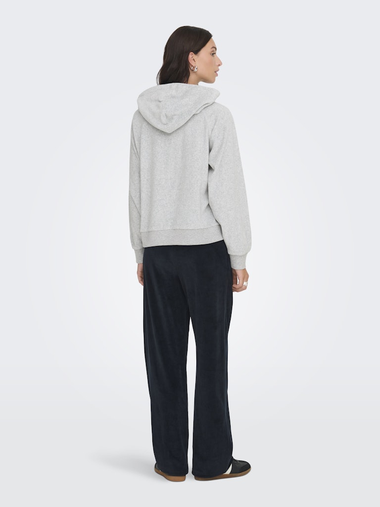 Vida Hoodie - Light Grey Melange