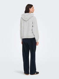 Vida Hoodie - Light Grey Melange