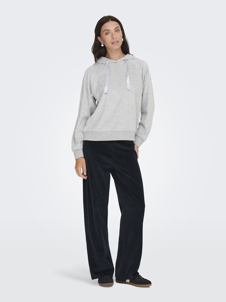 Vida Hoodie - Light Grey Melange