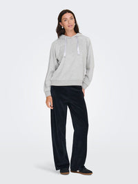 Vida Hoodie - Light Grey Melange