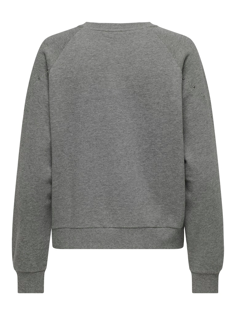 Lena Stud Sweat - Grey