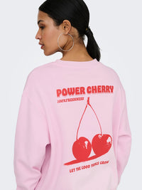 Nanna Sweat - Pink/Cherry