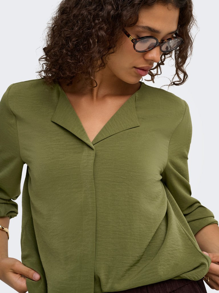 Aya Shirt - Dark Olive