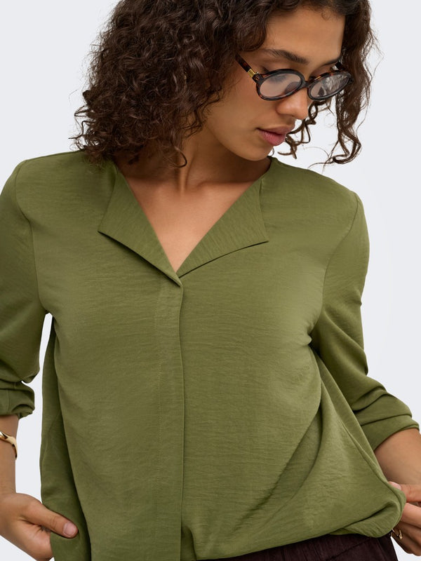 Aya Shirt - Dark Olive