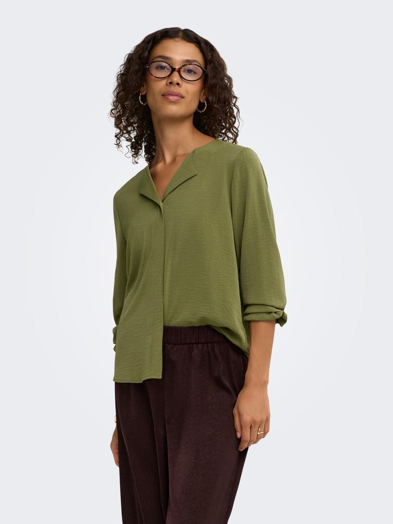 Aya Shirt - Dark Olive