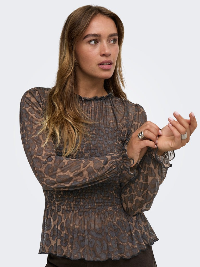 Elsa Smock Top - Leo