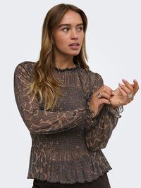 Elsa Smock Top - Leo