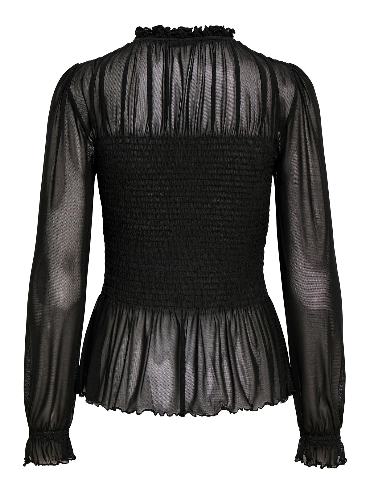Elsa Smock Top - Black