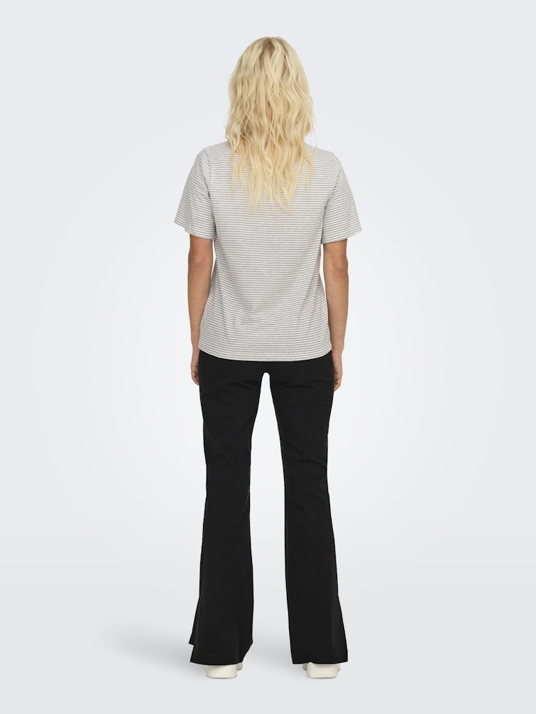 Pisa T-shirt - Stripe White/LGM