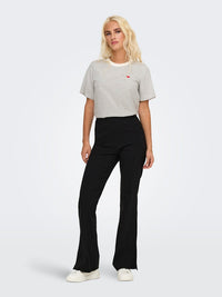 Pisa T-shirt - Stripe White/LGM