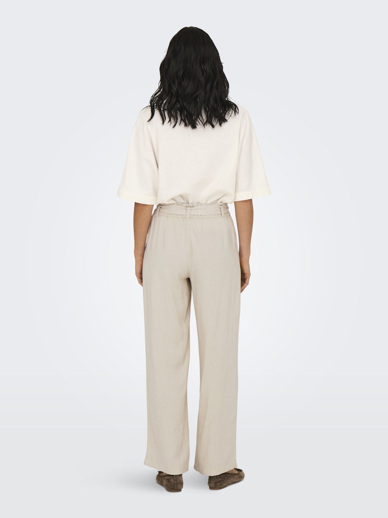 Say Belt Pant- Oatmeal