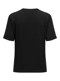 Mila O-neck Top - Black
