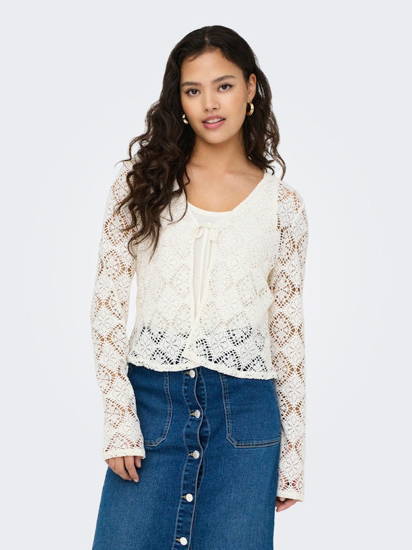 Eva Cardigan - Creme