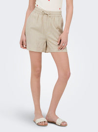 Say Linen Shorts - Oatmeal
