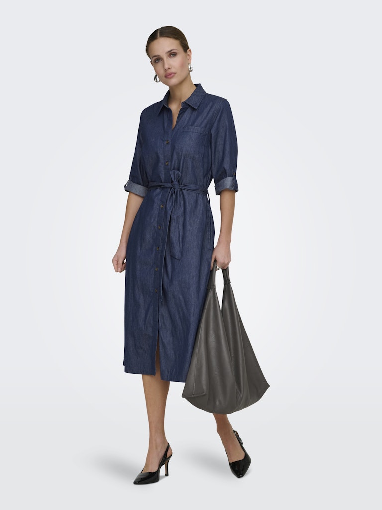 Kai Dress - Medium Blue