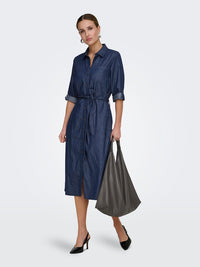 Kai Dress - Medium Blue