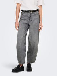 Susie Barrel Jeans - L. Grey