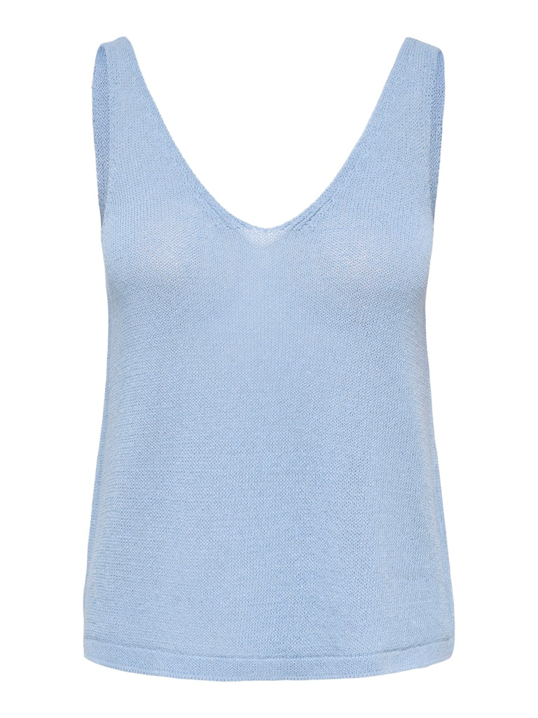 Shine Top - Powder Blue
