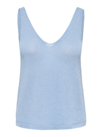 Shine Top - Powder Blue