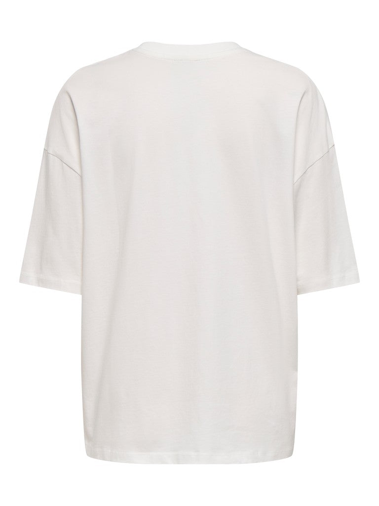 Pisa Oversize T-shirt -  Cloud Dancer