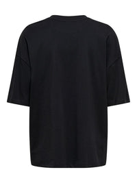 Pisa Oversize T-shirt -  Black